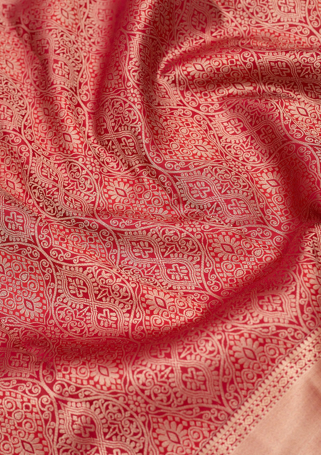 Red Zariwork (Silver) Pure Silk Silk_Saree