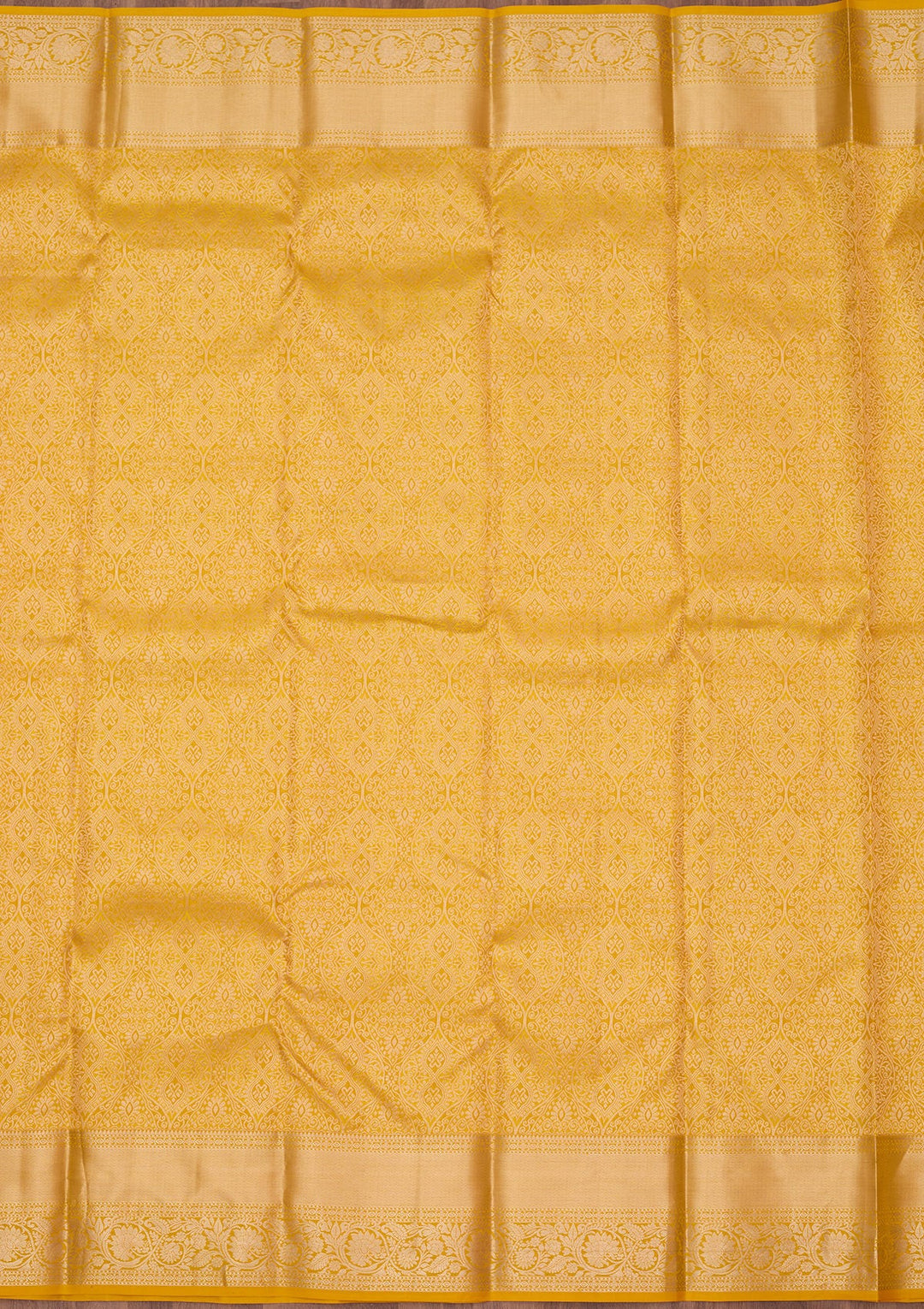 Yellow Zariwork (Silver) Pure Silk Silk_Saree