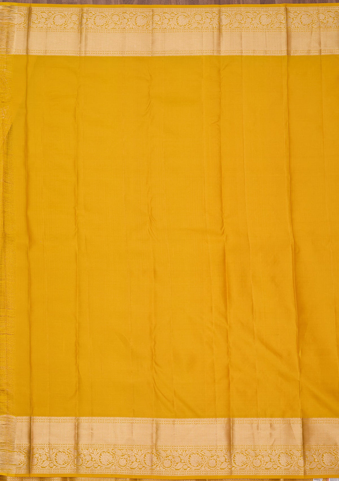 Yellow Zariwork (Silver) Pure Silk Silk_Saree