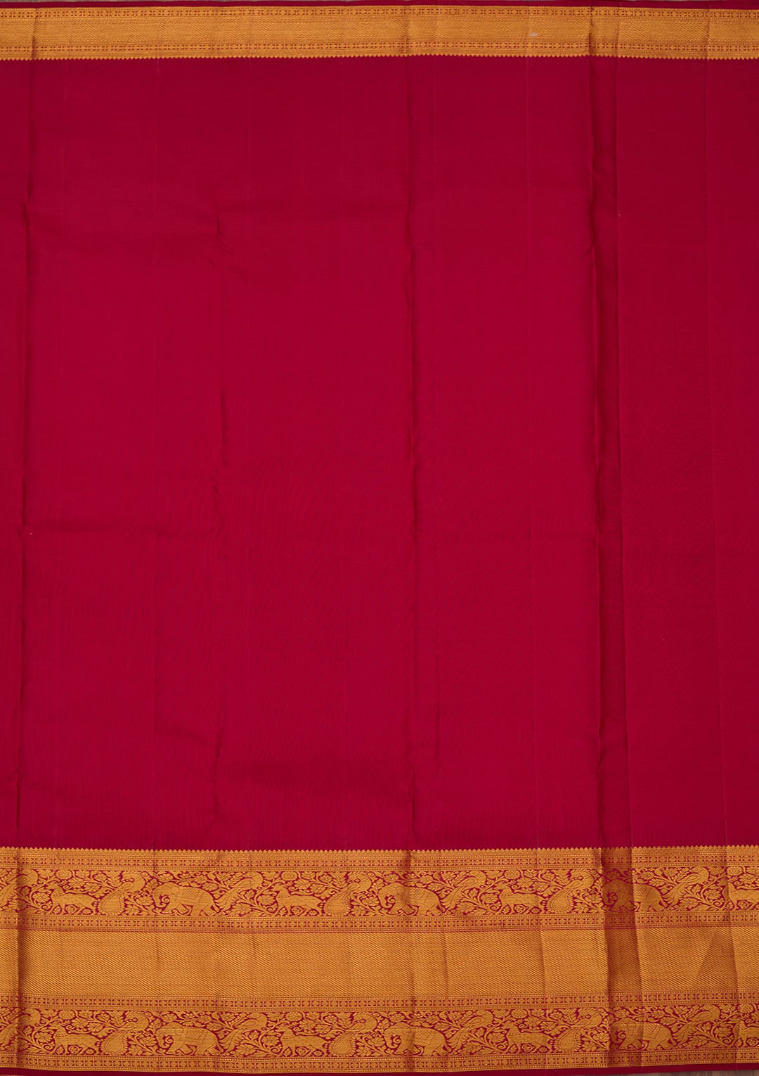 Cream Zariwork (Gold) Pure Silk Silk_Saree