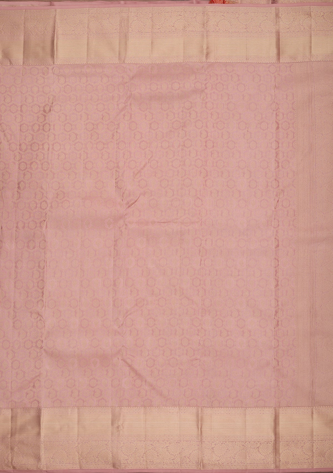 Baby Pink Kanjivaram Pure Silk Saree