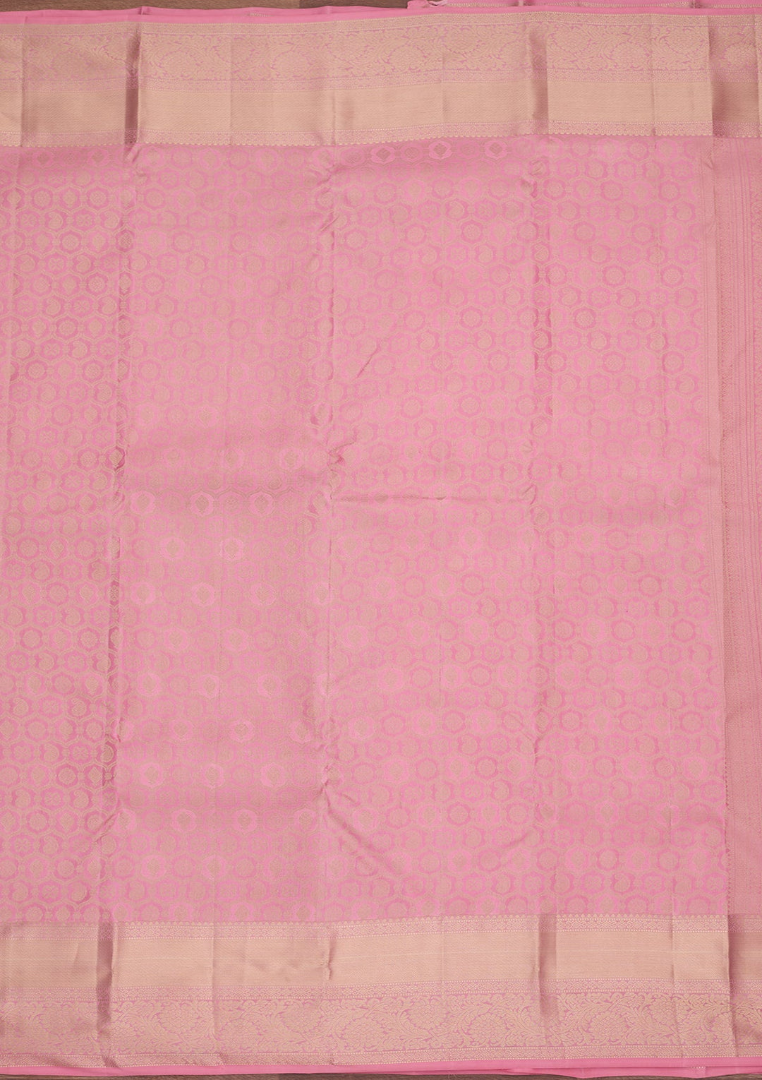 Pink Kanjivaram Pure Silk Saree