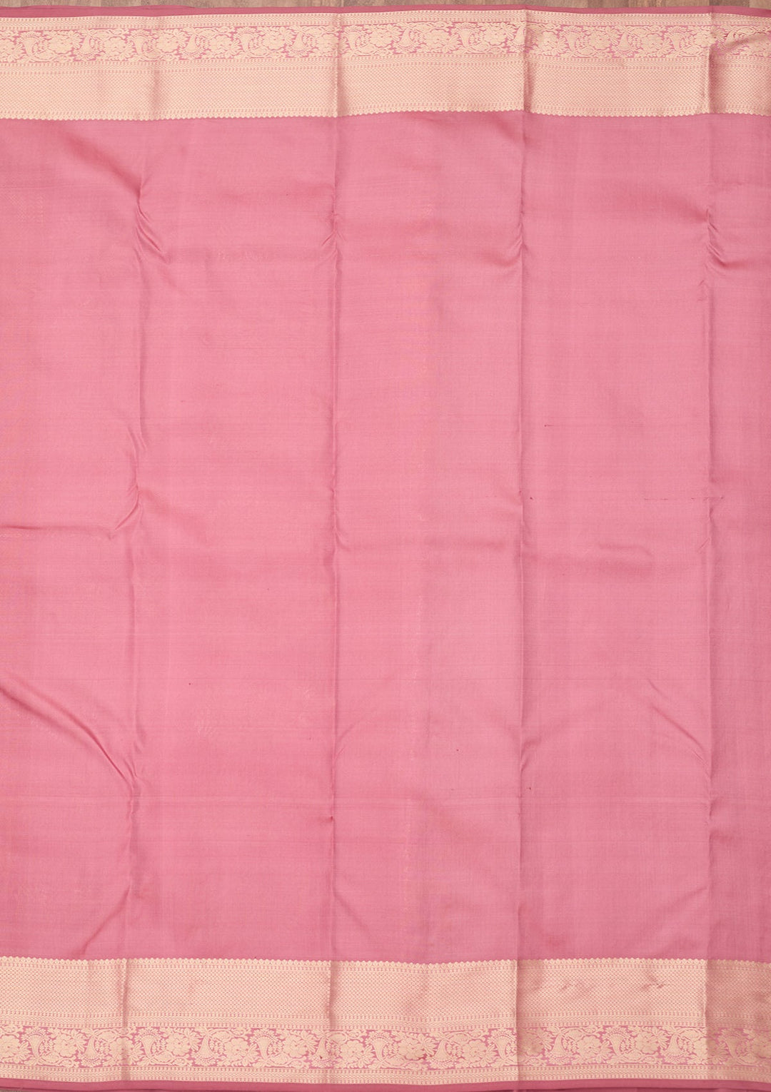 Onion Pink Zariwork (Gold) Silk Saree