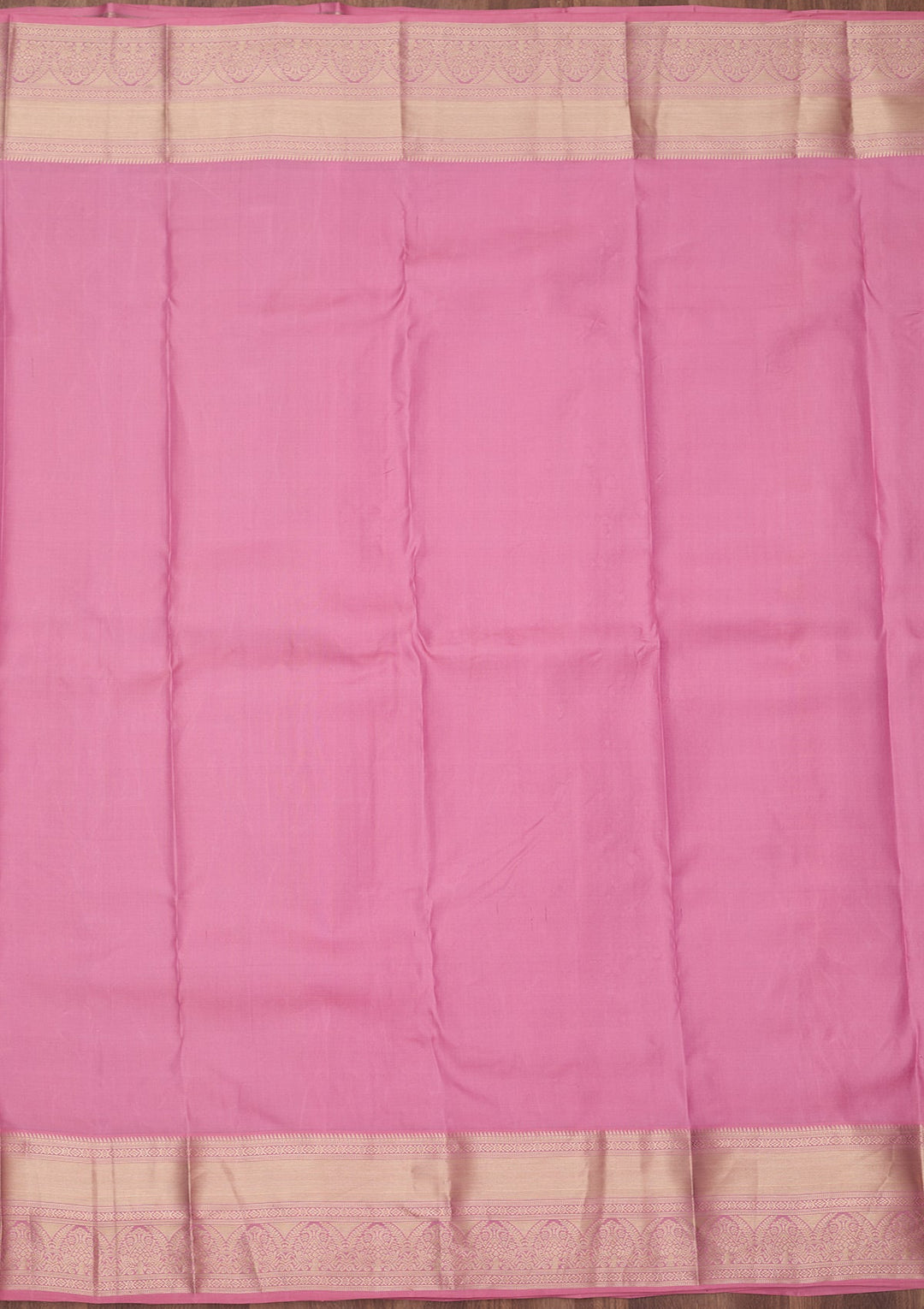 Onion Pink Zariwork (Silver) Silk Silk_Saree
