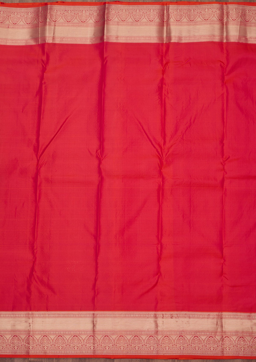 Red Zariwork (Gold) Silk Silk_Saree