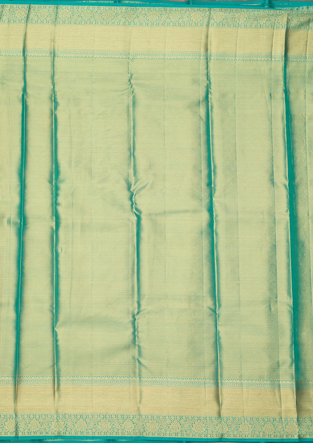 Rama Green Zariwork (Gold) Silk Silk_Saree