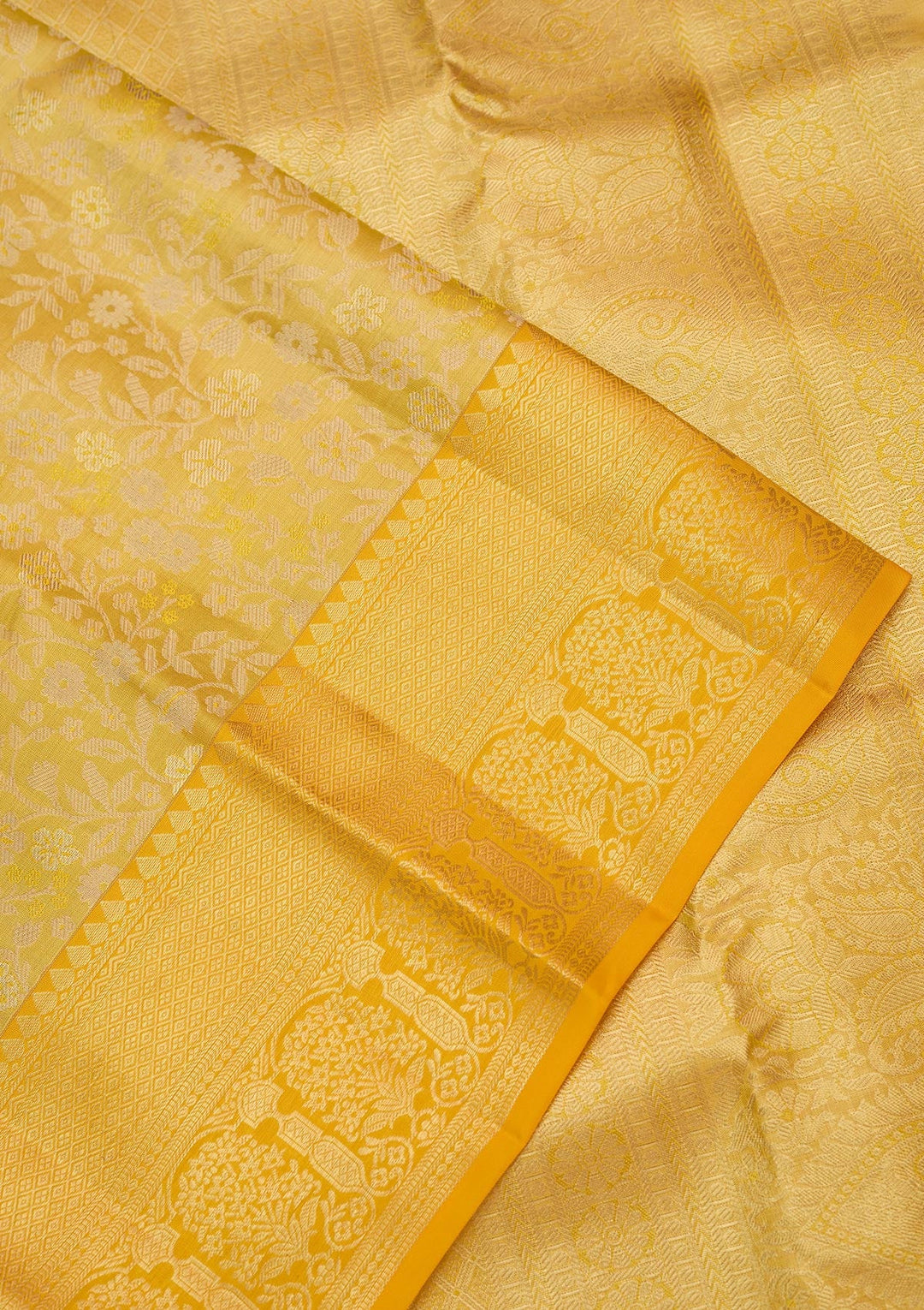 Gold Zariwork (Gold) Silk Silk_Saree
