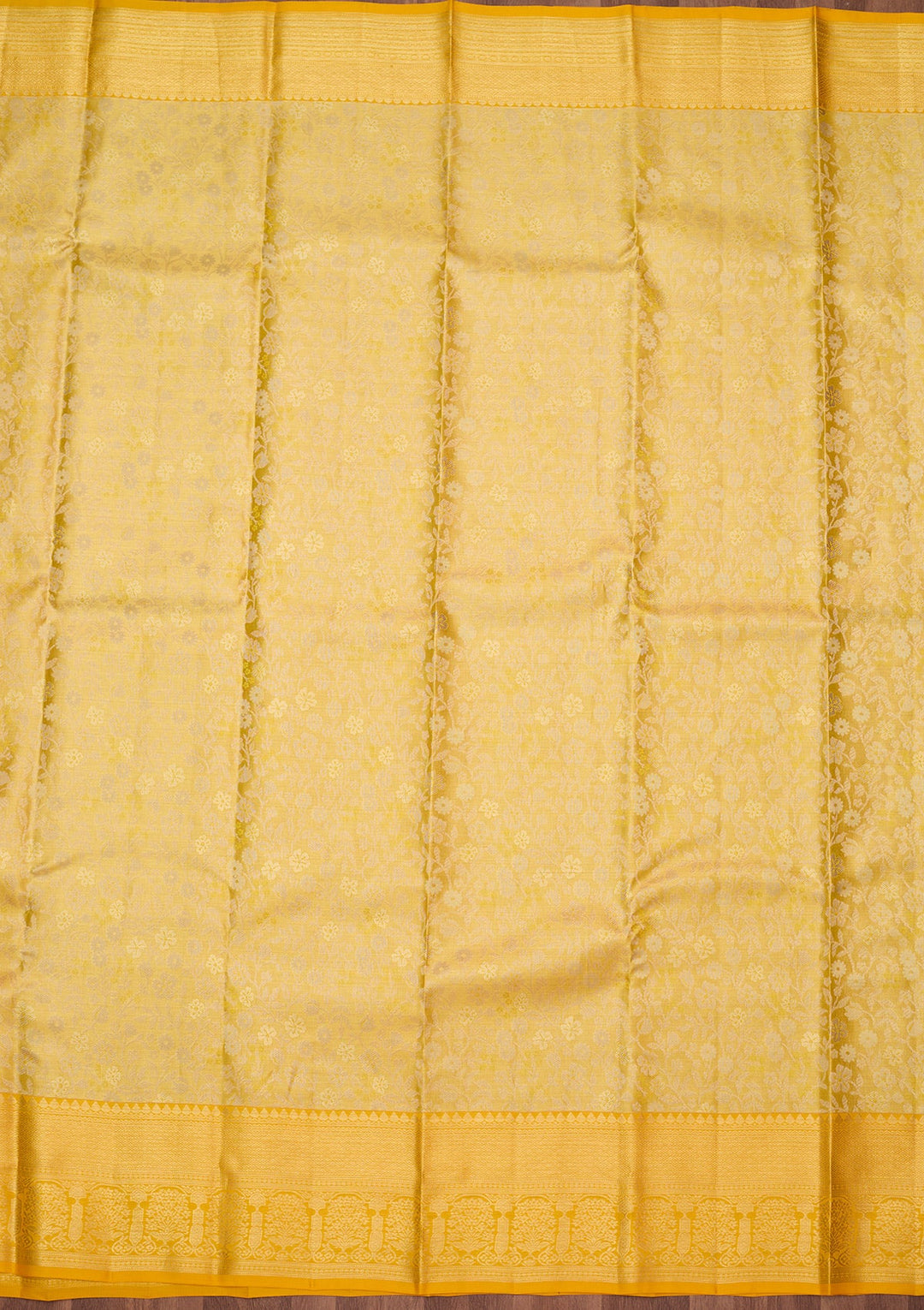 Gold Zariwork (Gold) Silk Silk_Saree