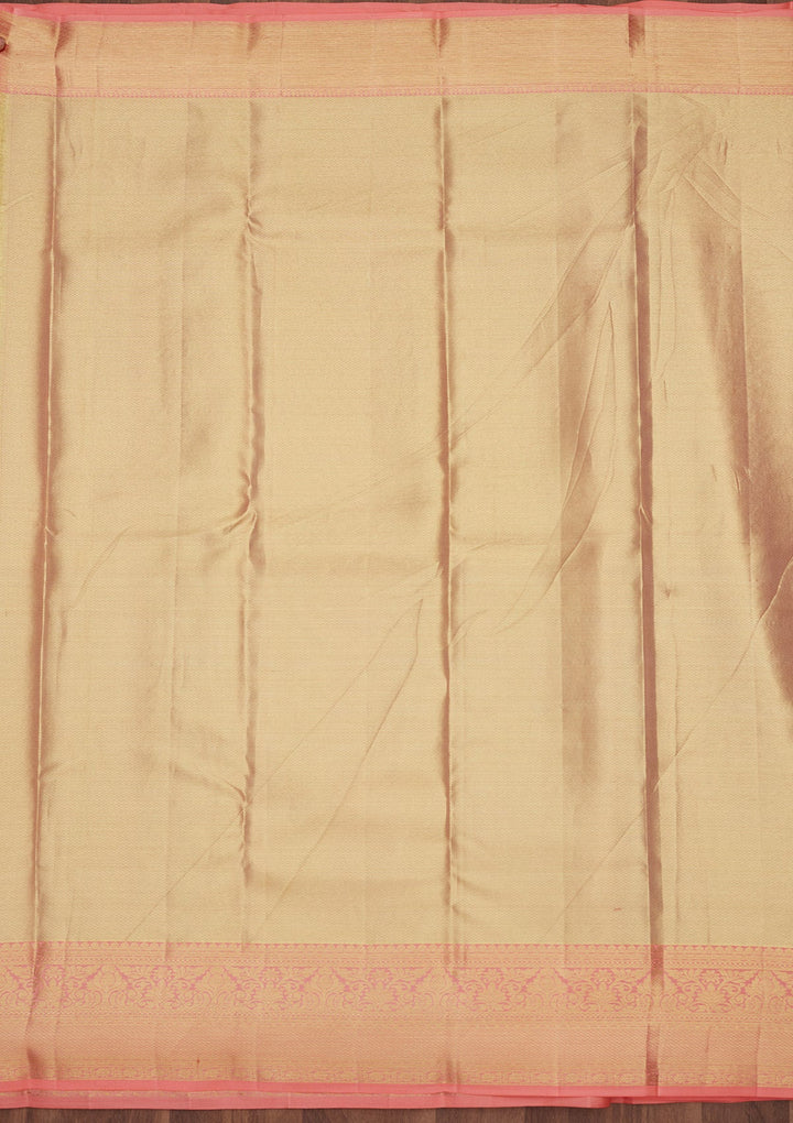 Gold Zariwork (Gold) Pure Silk Saree