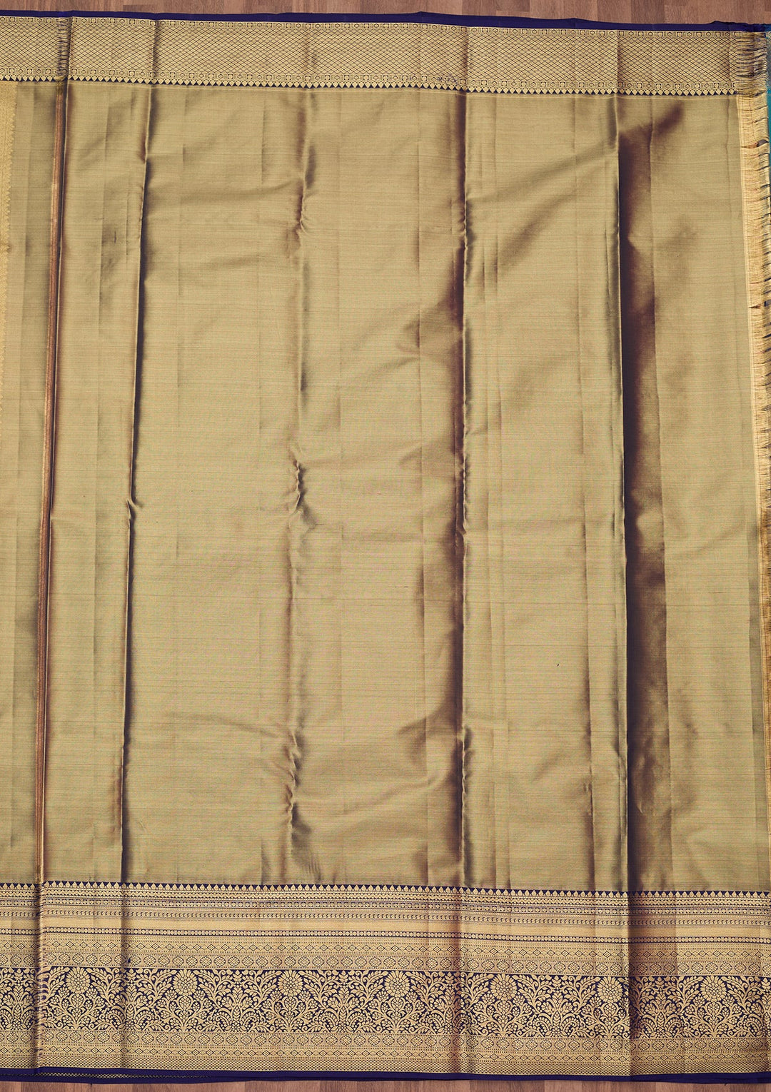 Baby Pink Zariwork (Gold) Silk Silk_Saree