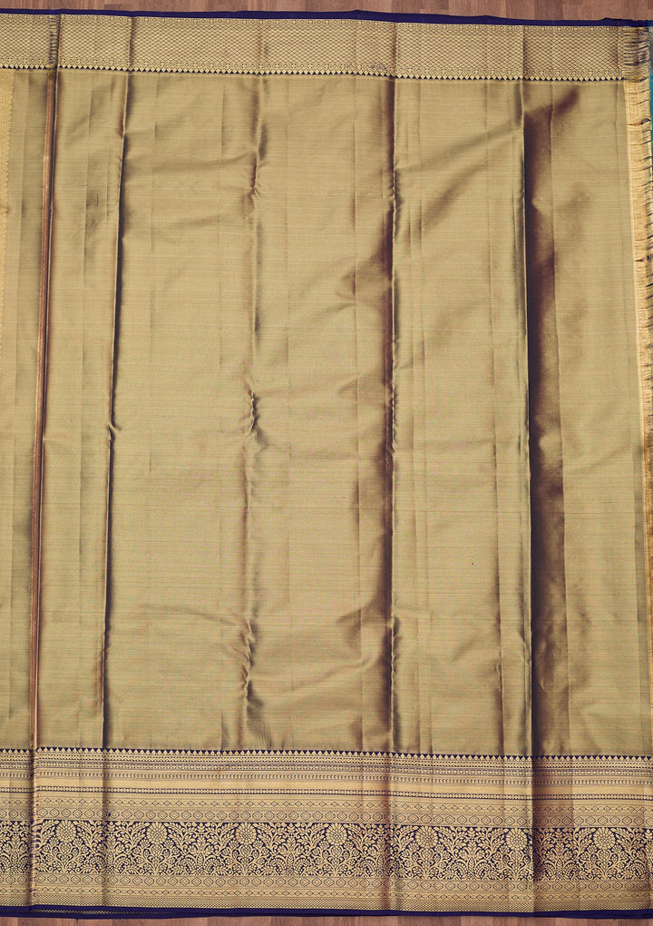 Baby Pink Zariwork (Gold) Silk Silk_Saree