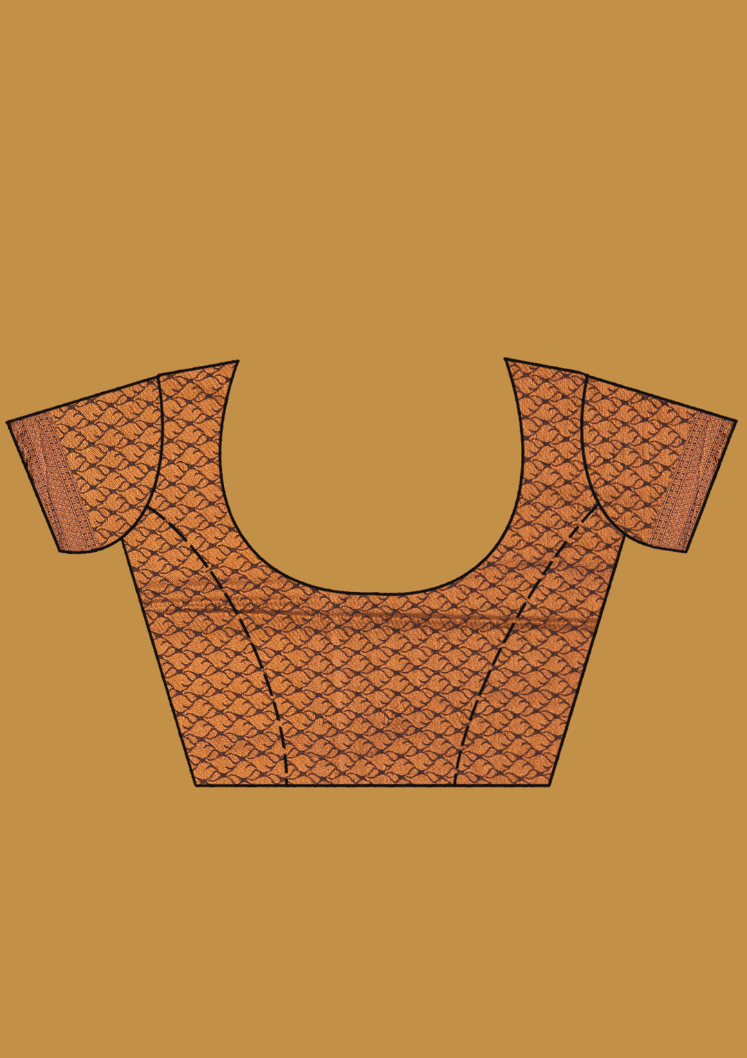 Maroon Zariwork (Gold) Silk Silk Saree