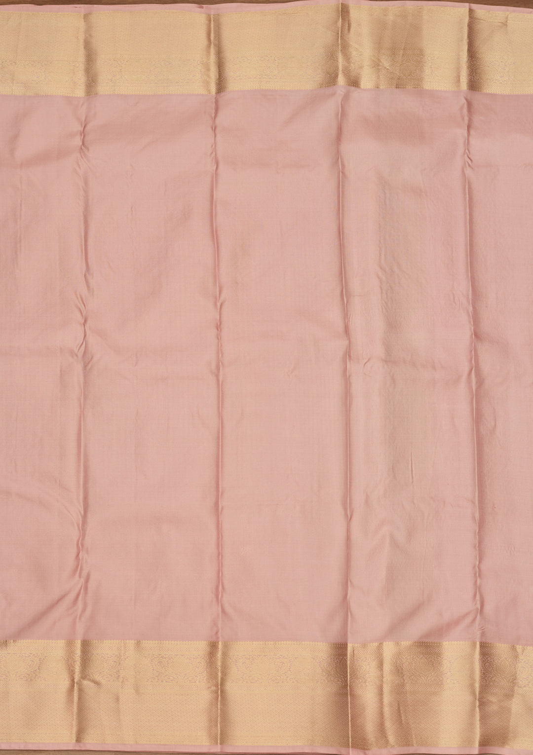 Mauve Zariwork (Gold) Silk Silk Saree