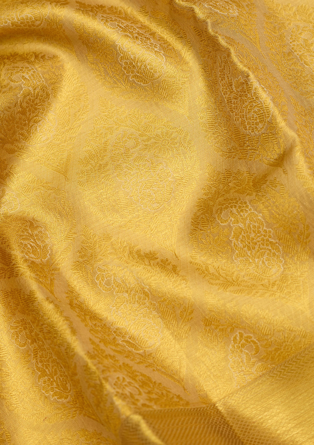 Gold Zariwork (Gold) Silk Silk Saree