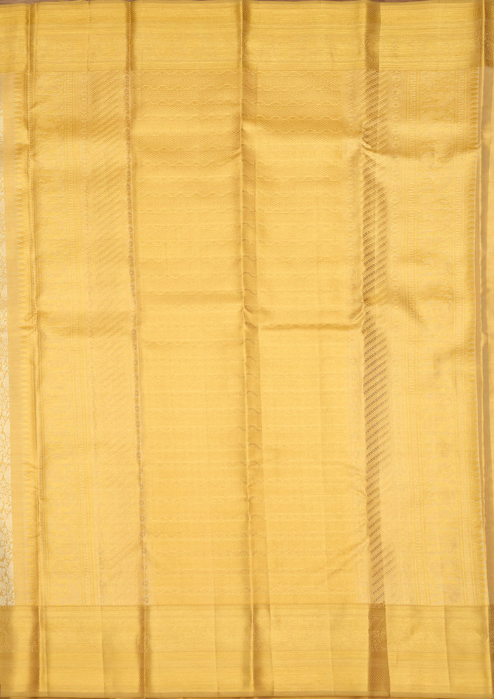 Gold Zariwork (Gold) Silk Silk Saree