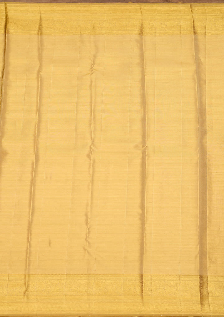 Gold Zariwork (Gold) Silk Silk Saree