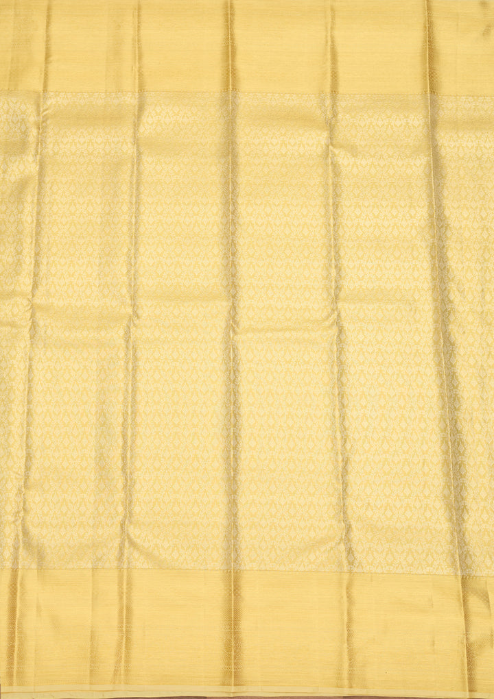 Gold Zariwork (Gold) Silk Silk Saree