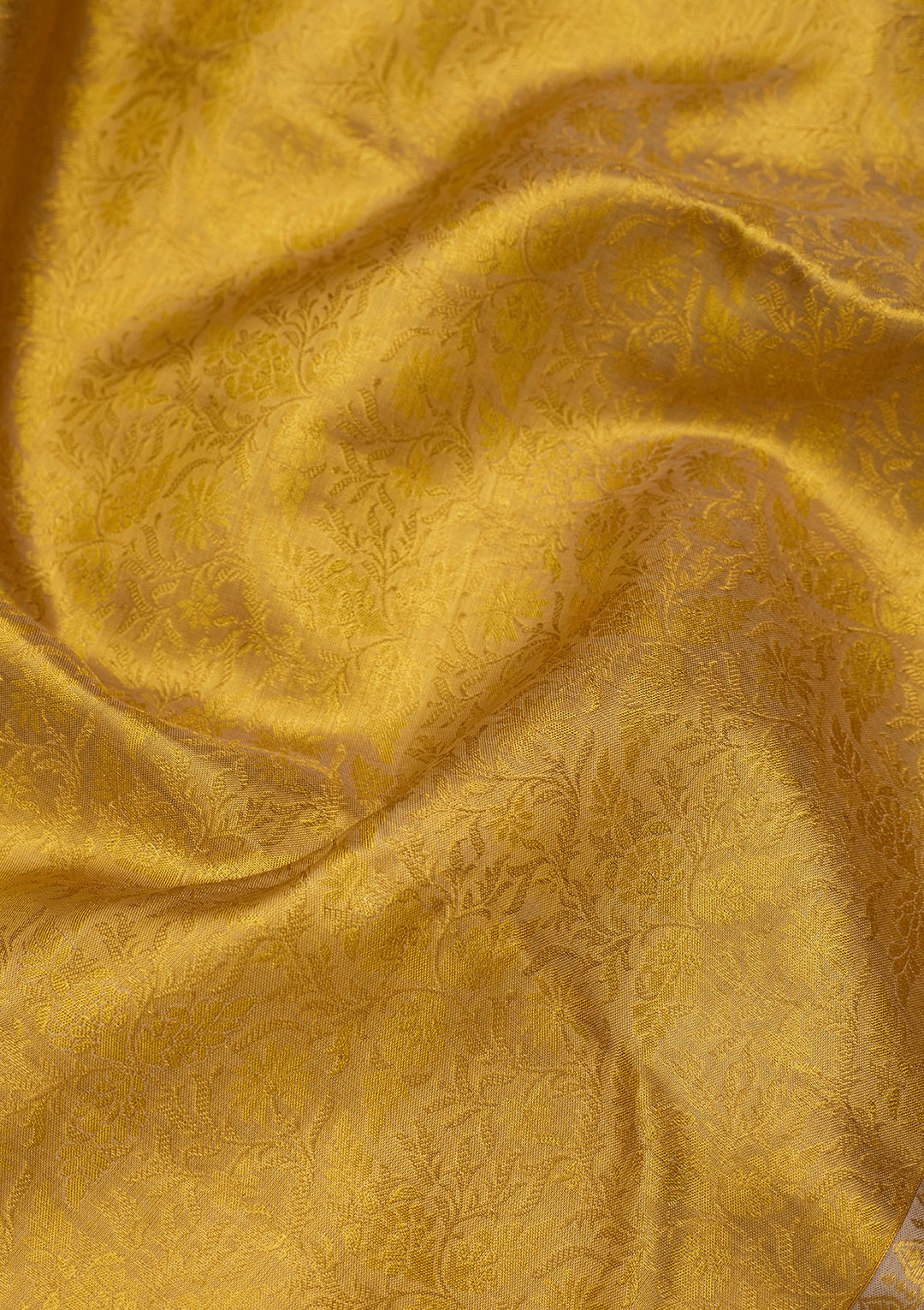 Gold Zariwork (Gold) Silk Silk Saree