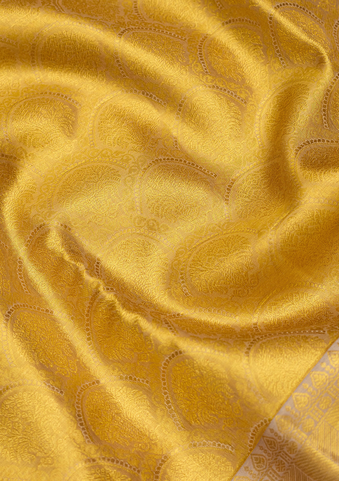 Gold Zariwork (Gold) Silk Silk Saree