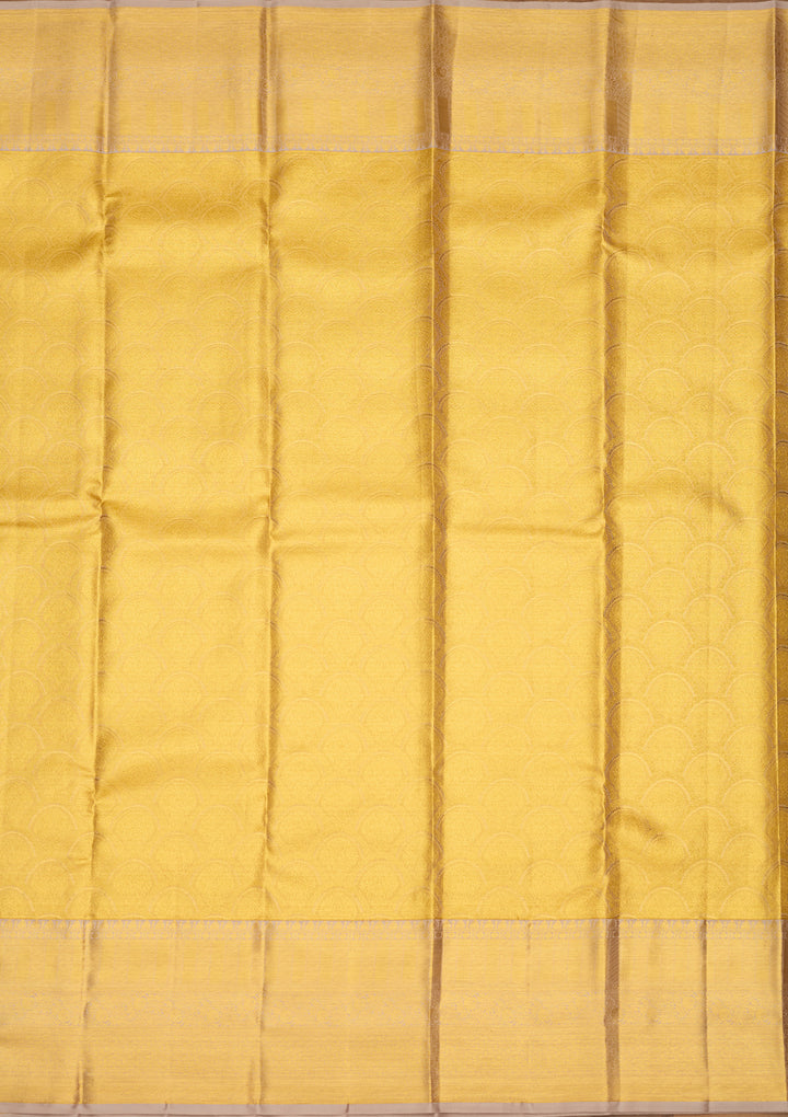 Gold Zariwork (Gold) Silk Silk Saree