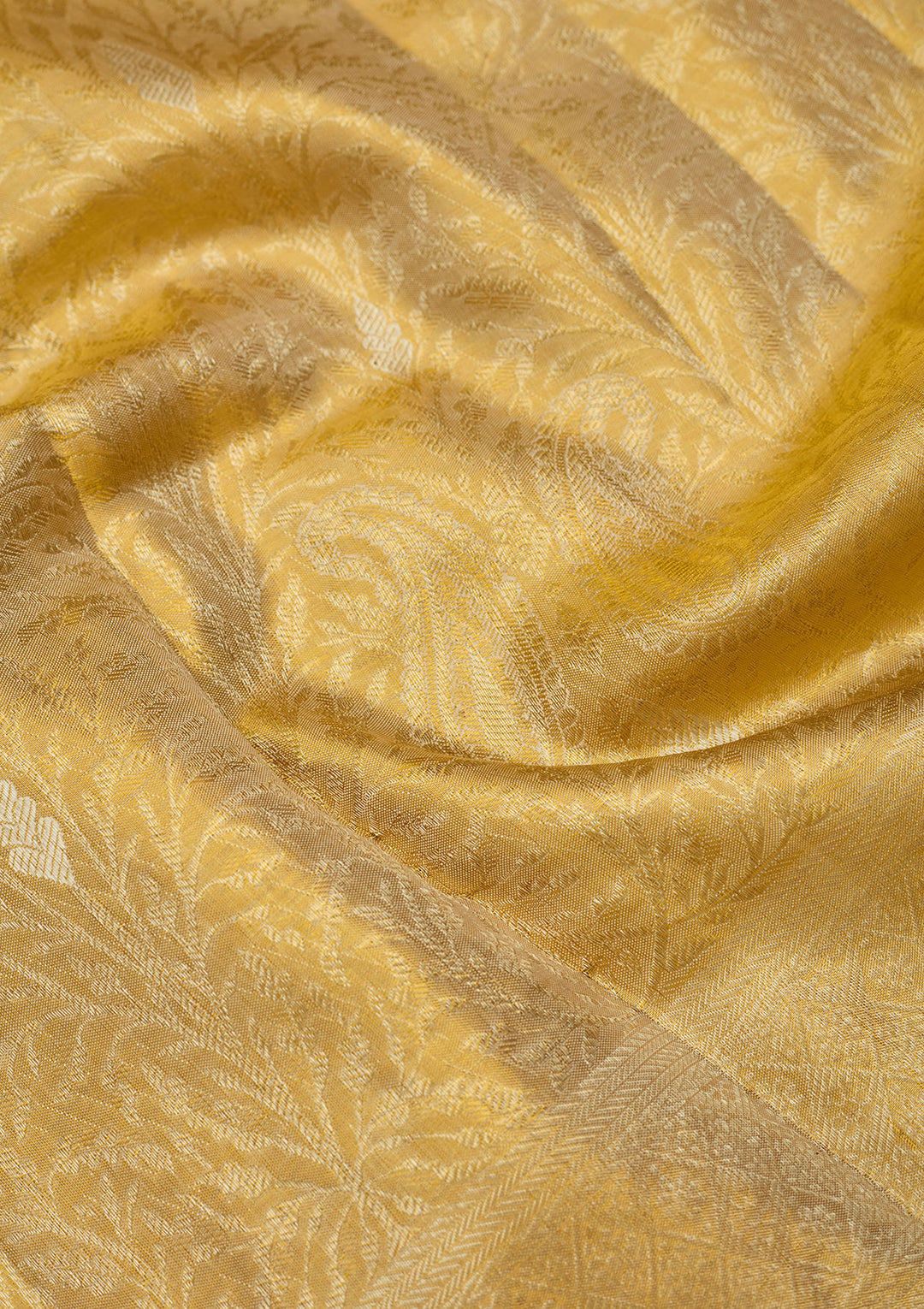 Gold Zariwork (Gold) Silk Silk Saree