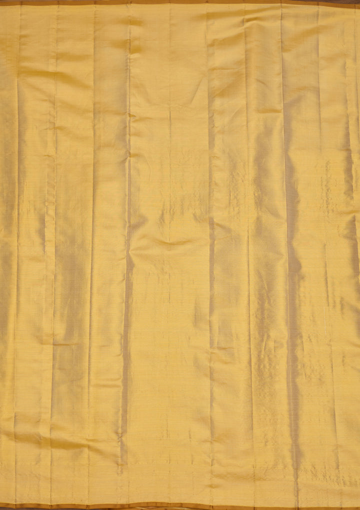 Gold Zariwork (Gold) Silk Silk Saree