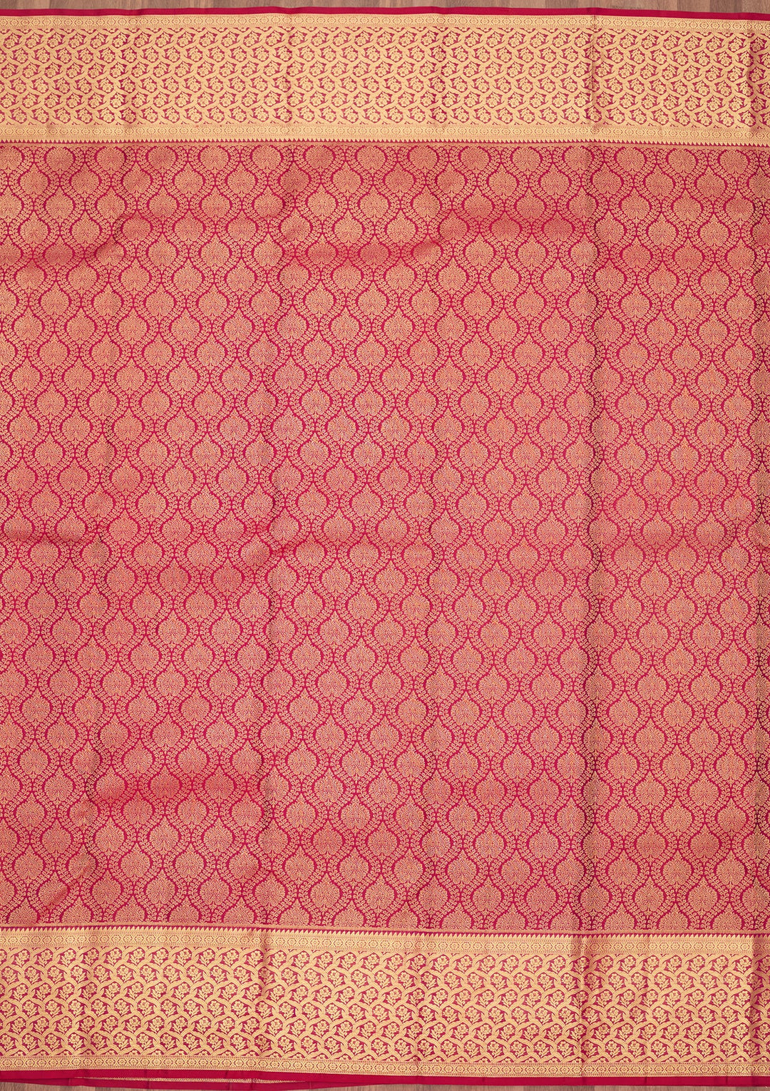 Rani Pink Dharmavaram Pure Silk Saree