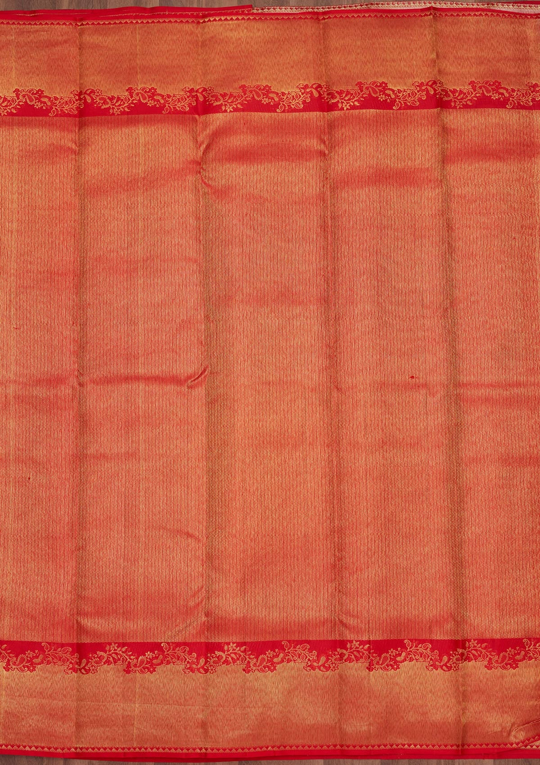 Red Zariwork (Gold) Pure Silk Saree