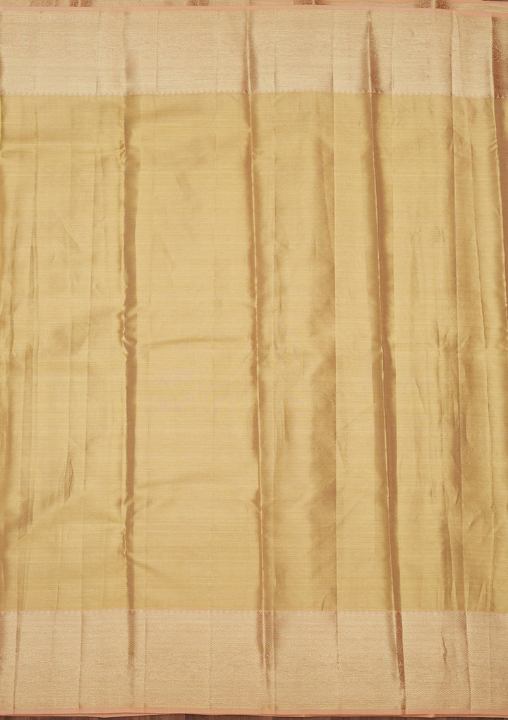 Gold Zariwork (Gold) Pure Silk Saree