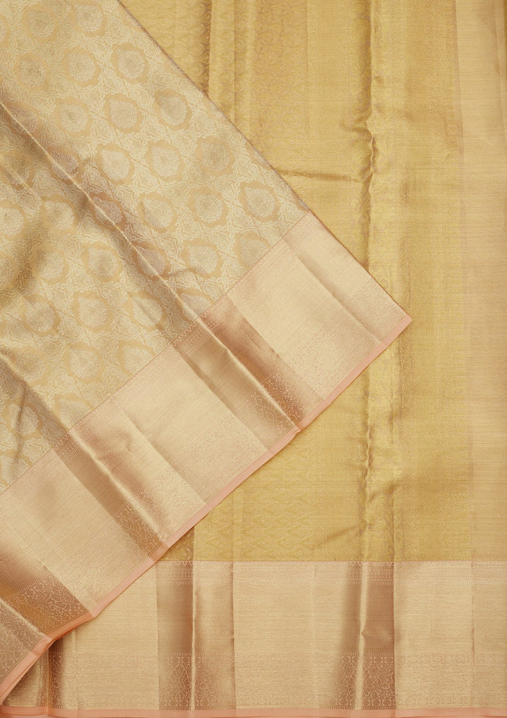 Gold Zariwork (Gold) Pure Silk Saree