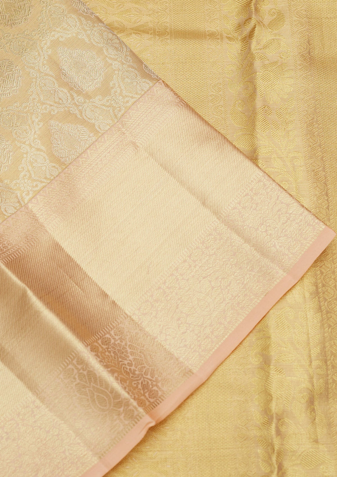 Gold Zariwork (Gold) Pure Silk Saree