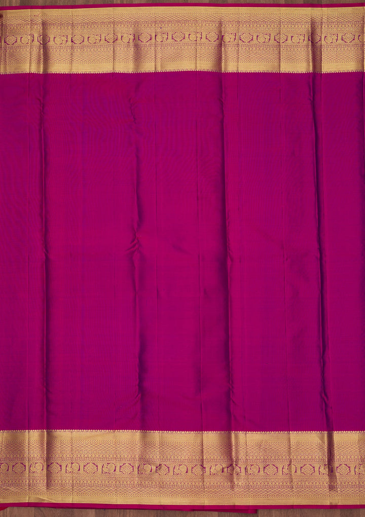 Rama Green Dharmavaram Pure Silk Saree