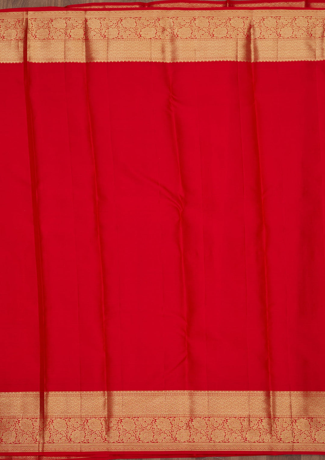 Red Zariwork (Gold) Pure Silk Saree