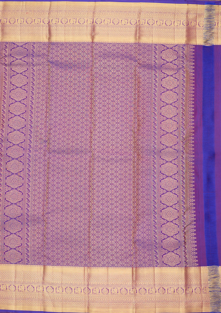 Pink Kanjivaram Pure Silk Saree