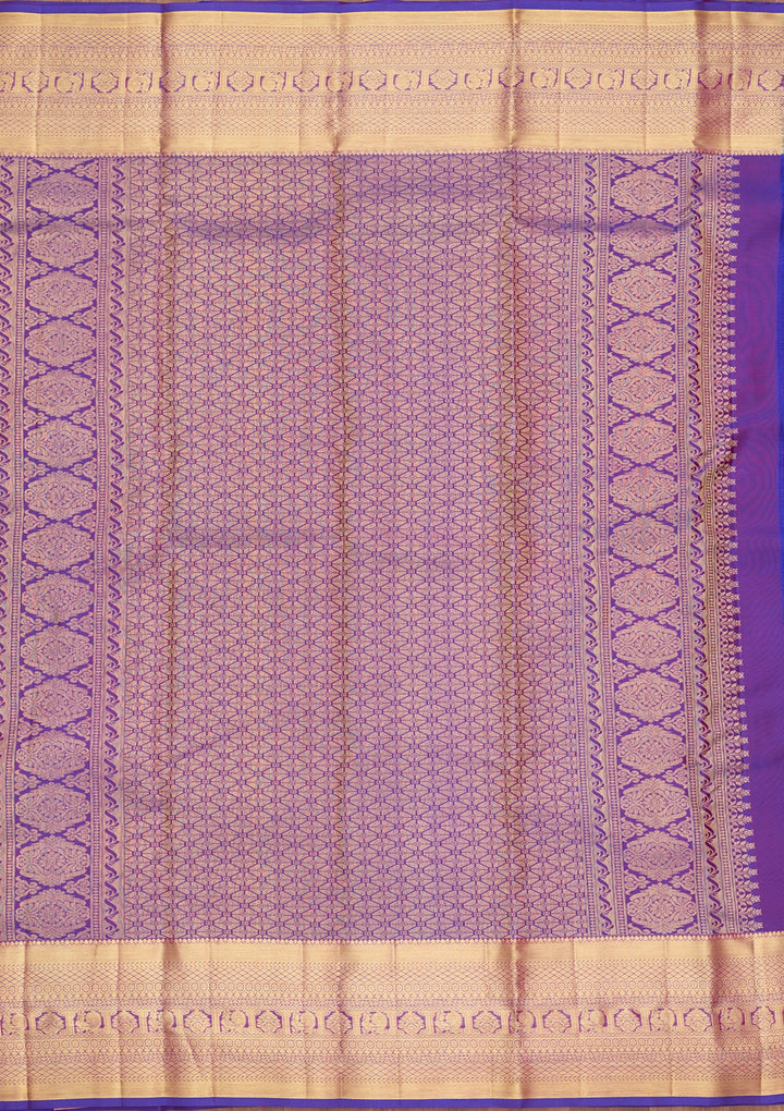 Pink Kanjivaram Pure Silk Saree