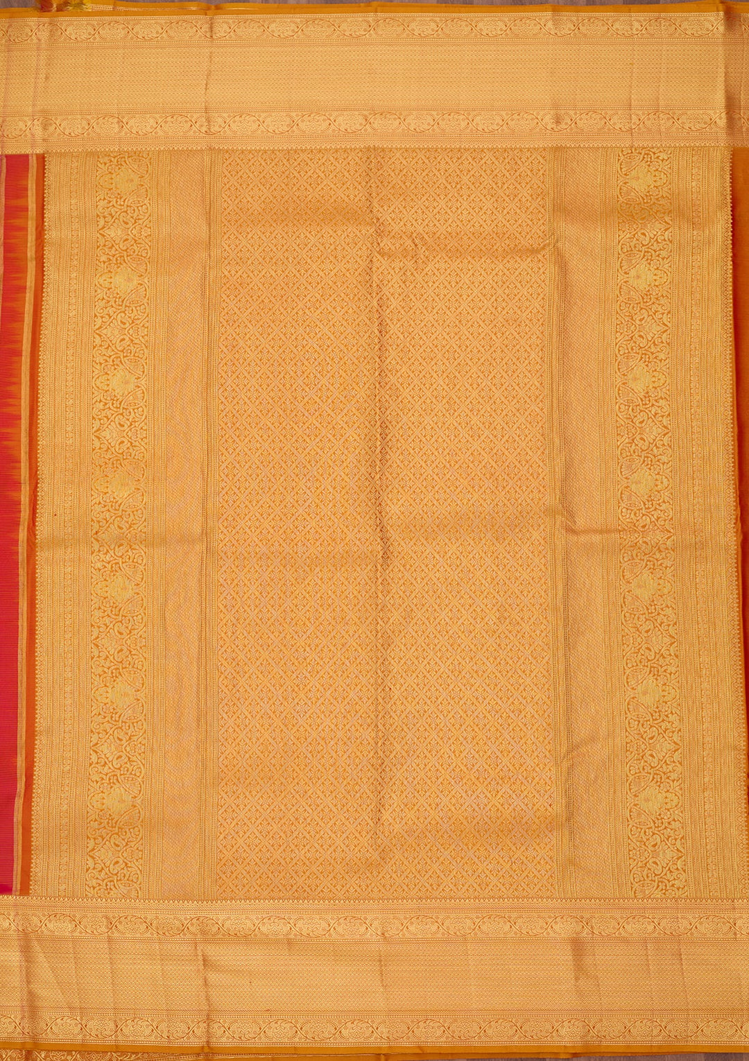 Rani Pink Dharmavaram Pure Silk Saree