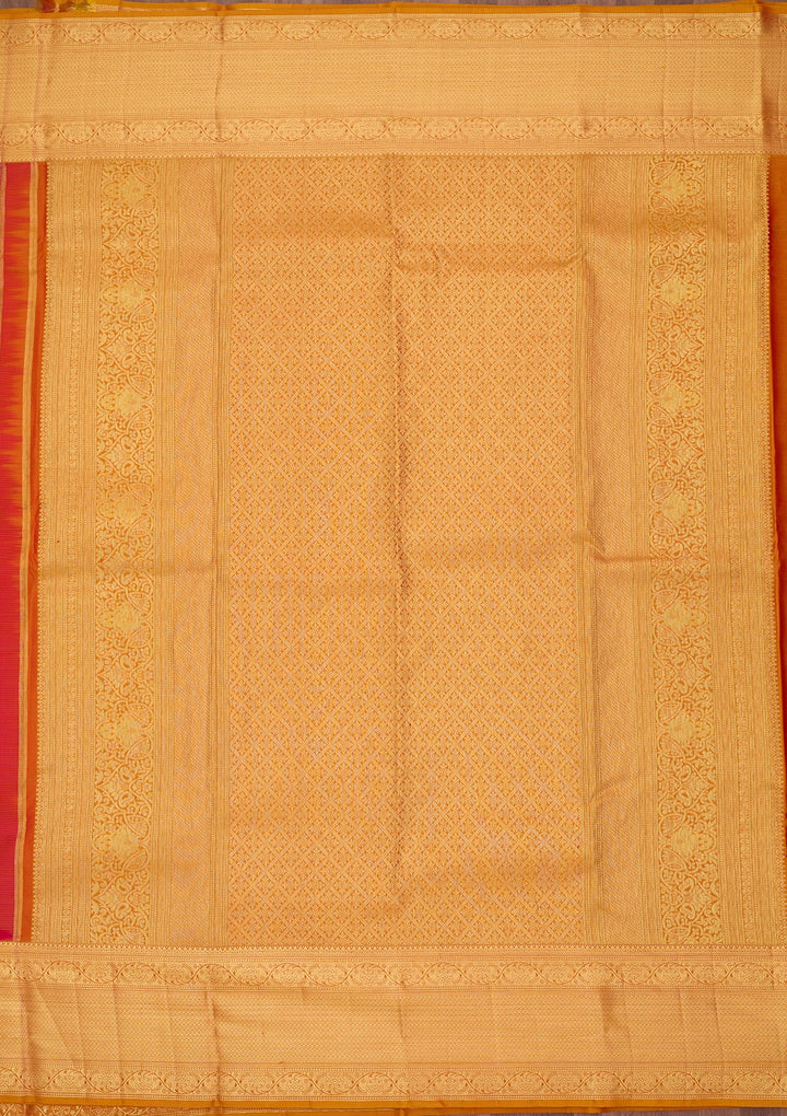 Rani Pink Dharmavaram Pure Silk Saree