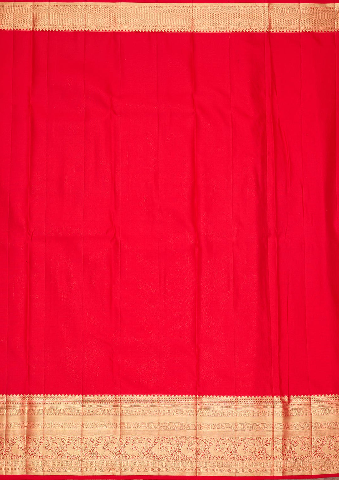 Red Dharmavaram Pure Silk Saree