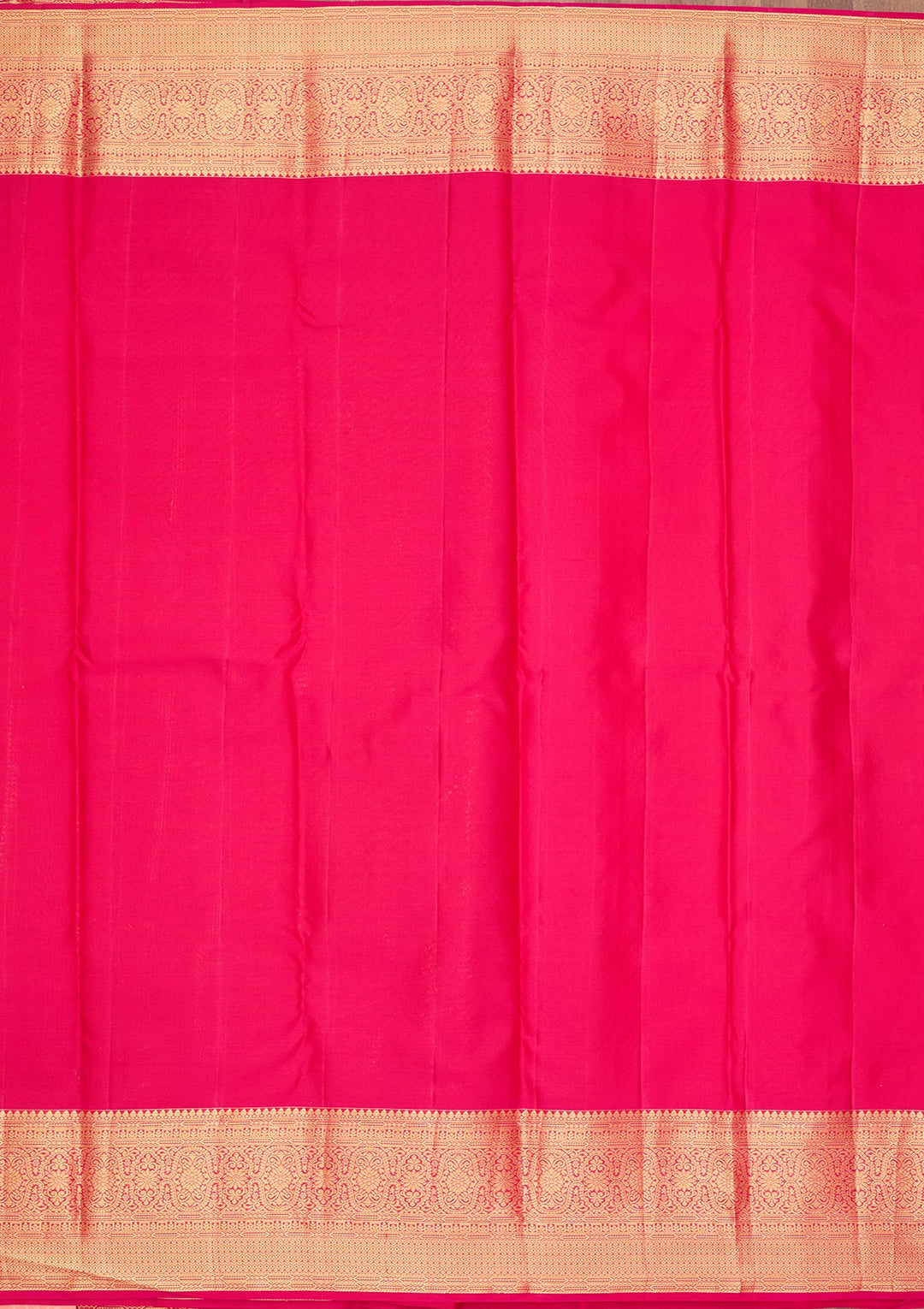 Peach Dharmavaram Pure Silk Saree