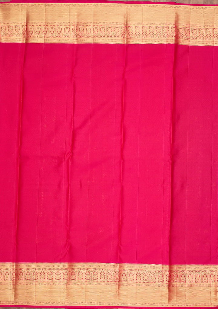 Mehendi Dharmavaram Pure Silk Saree