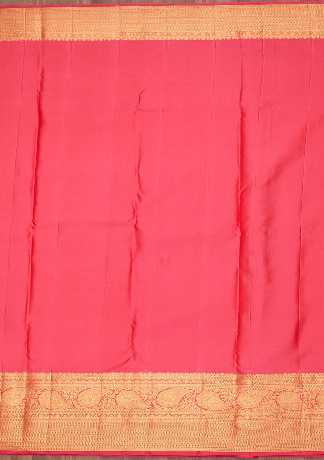Mustard Dharmavaram Pure Silk Saree