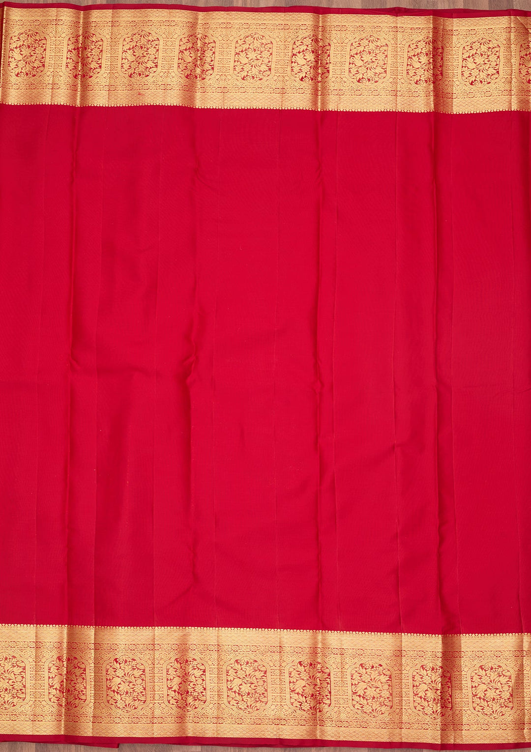 Maroon Dharmavaram Pure Silk Saree