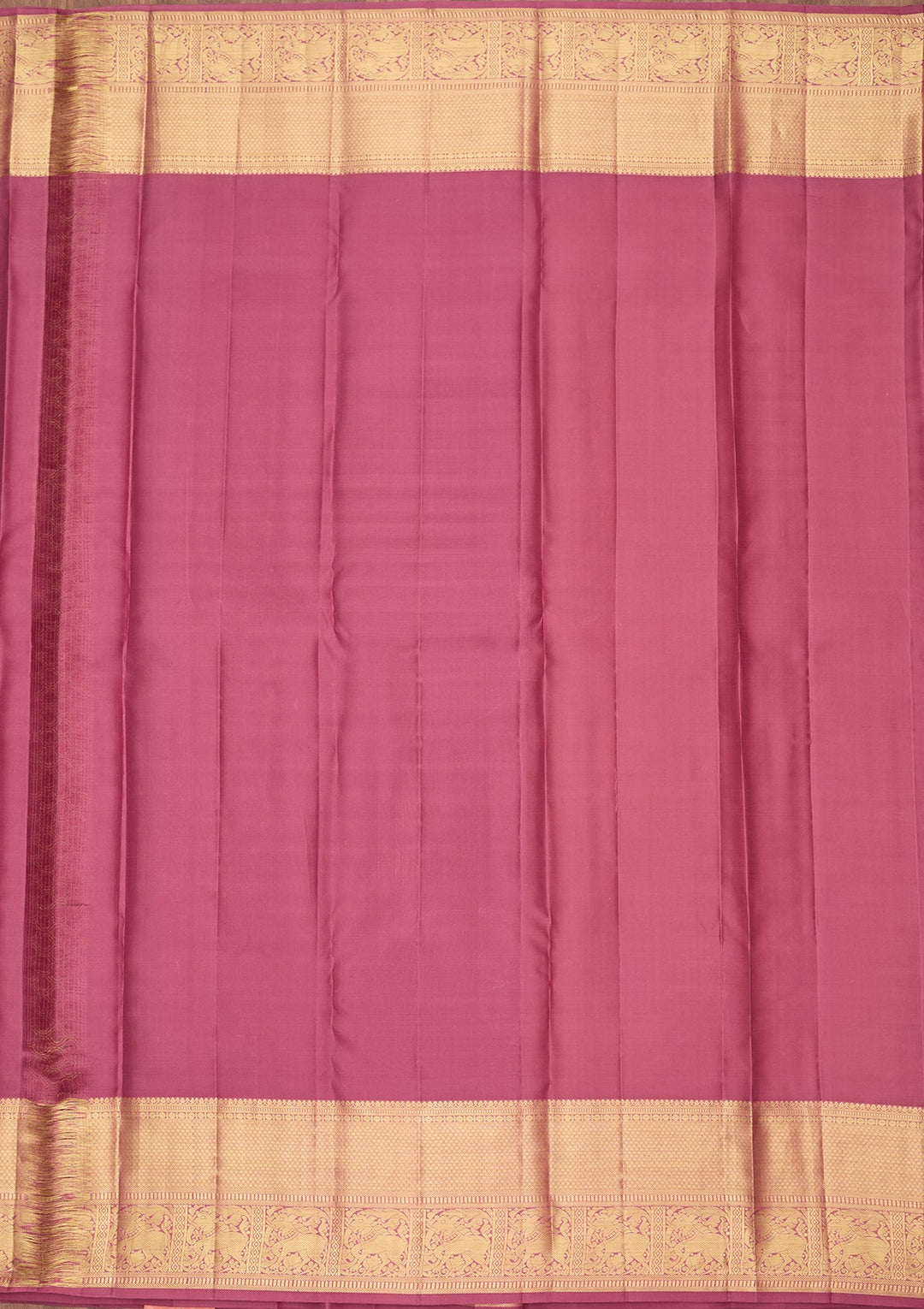 Yellow Dharmavaram Pure Silk Saree