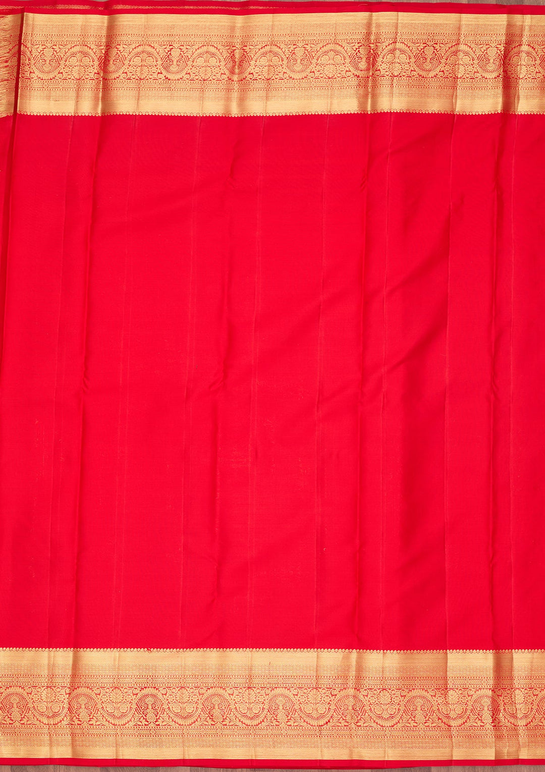 Red Dharmavaram Pure Silk Saree