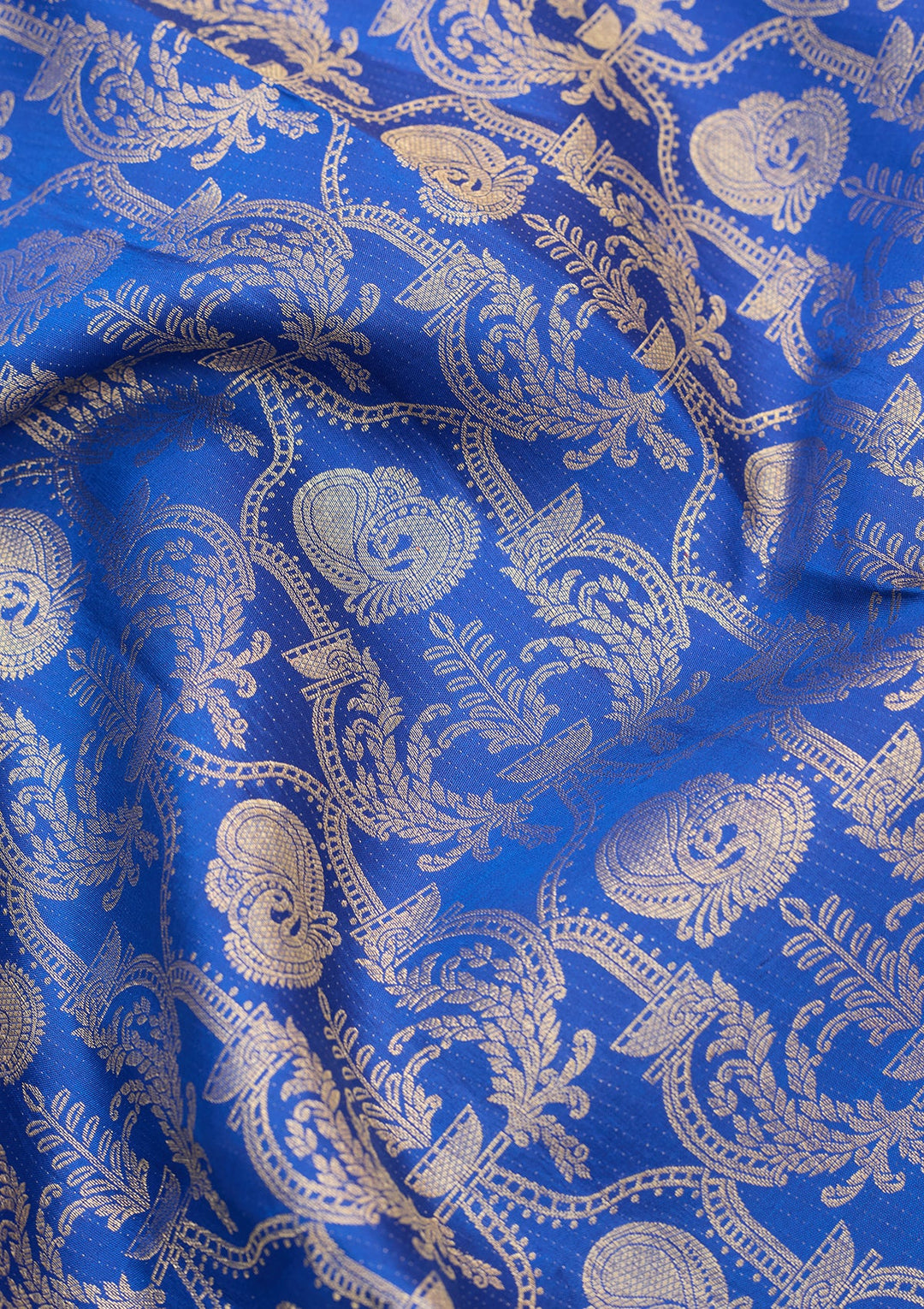 Royal Blue Dharmavaram Pure Silk Saree