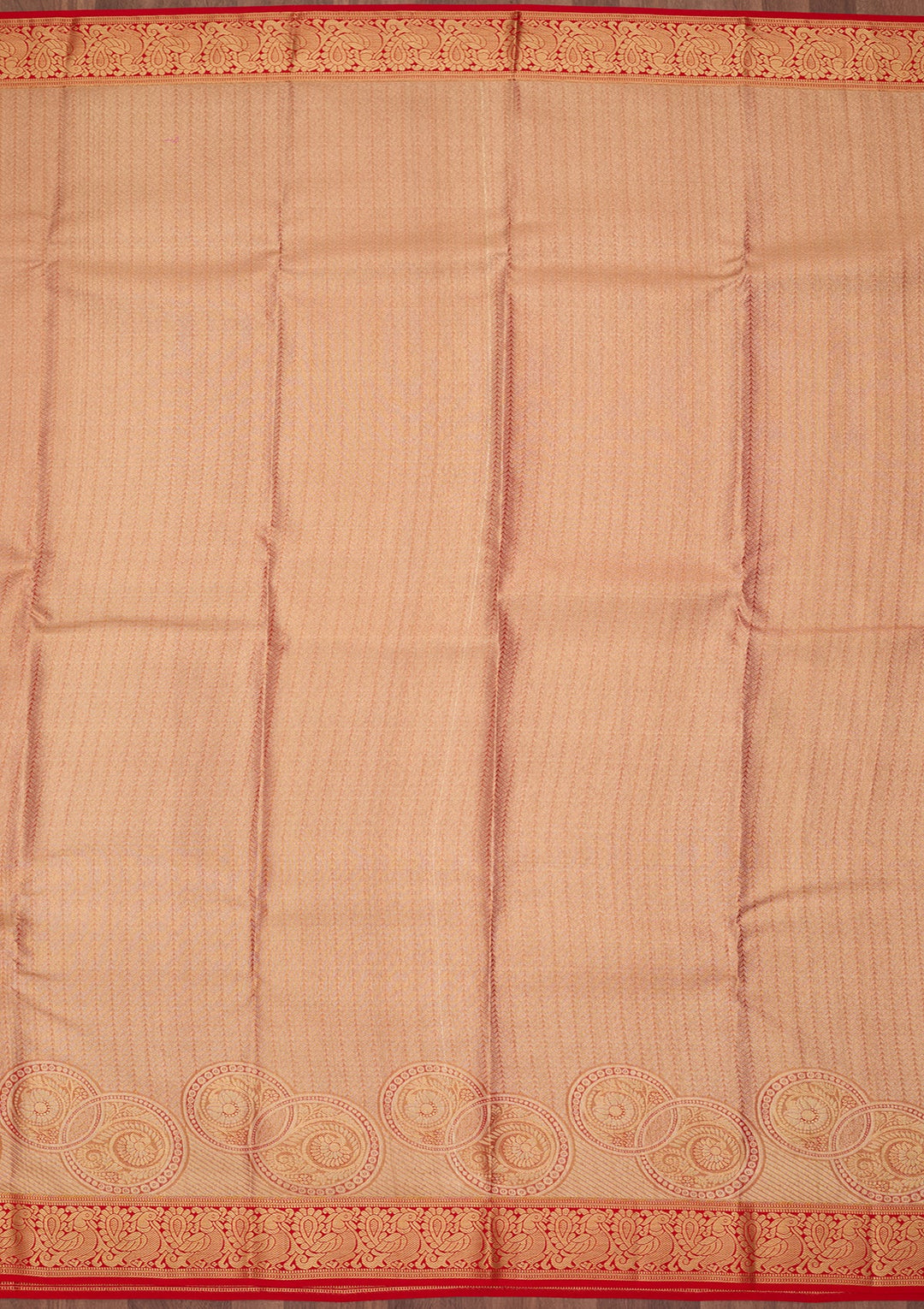 Red Dharmavaram Pure Silk Saree