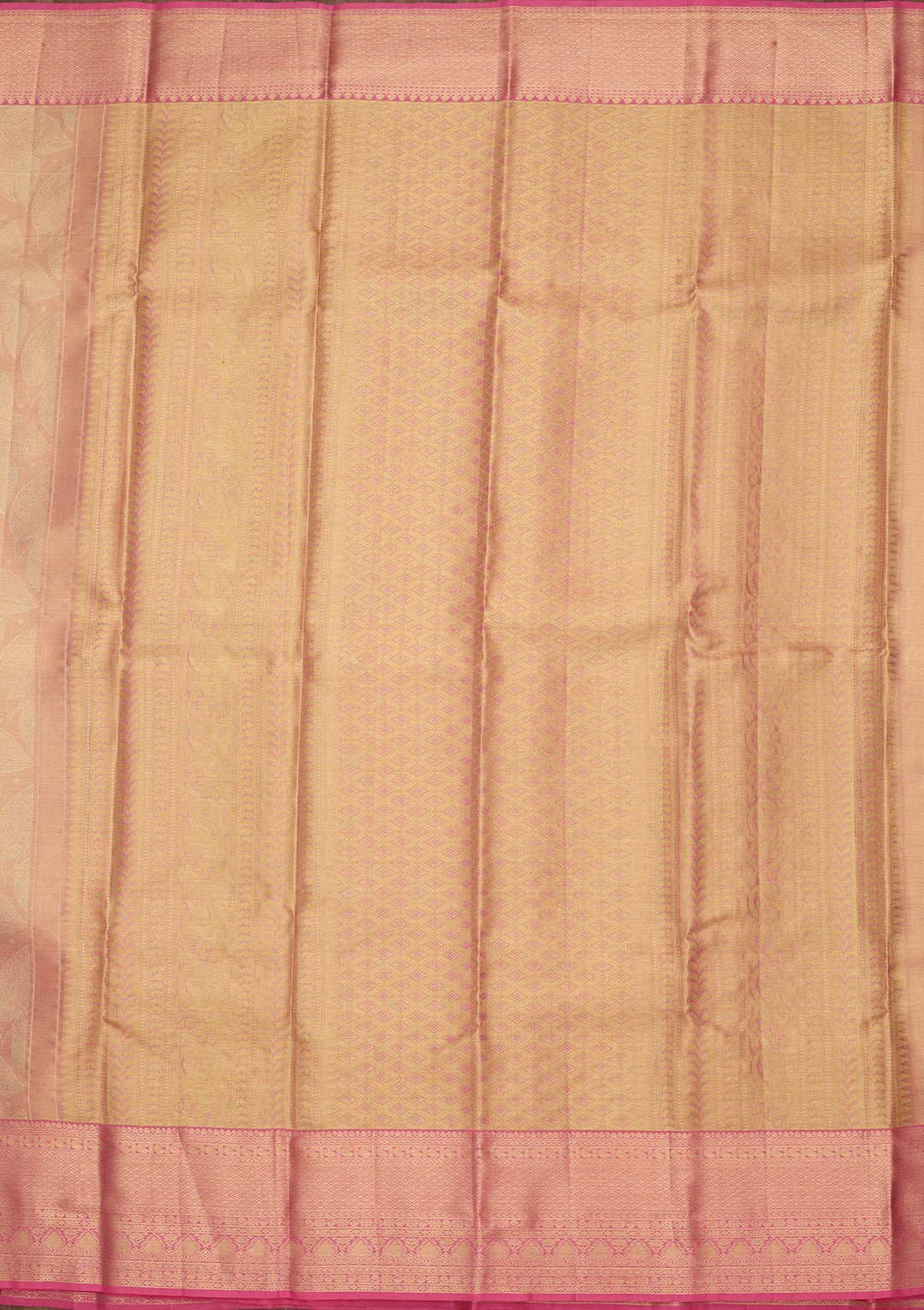 Pink Dharmavaram Pure Silk Saree