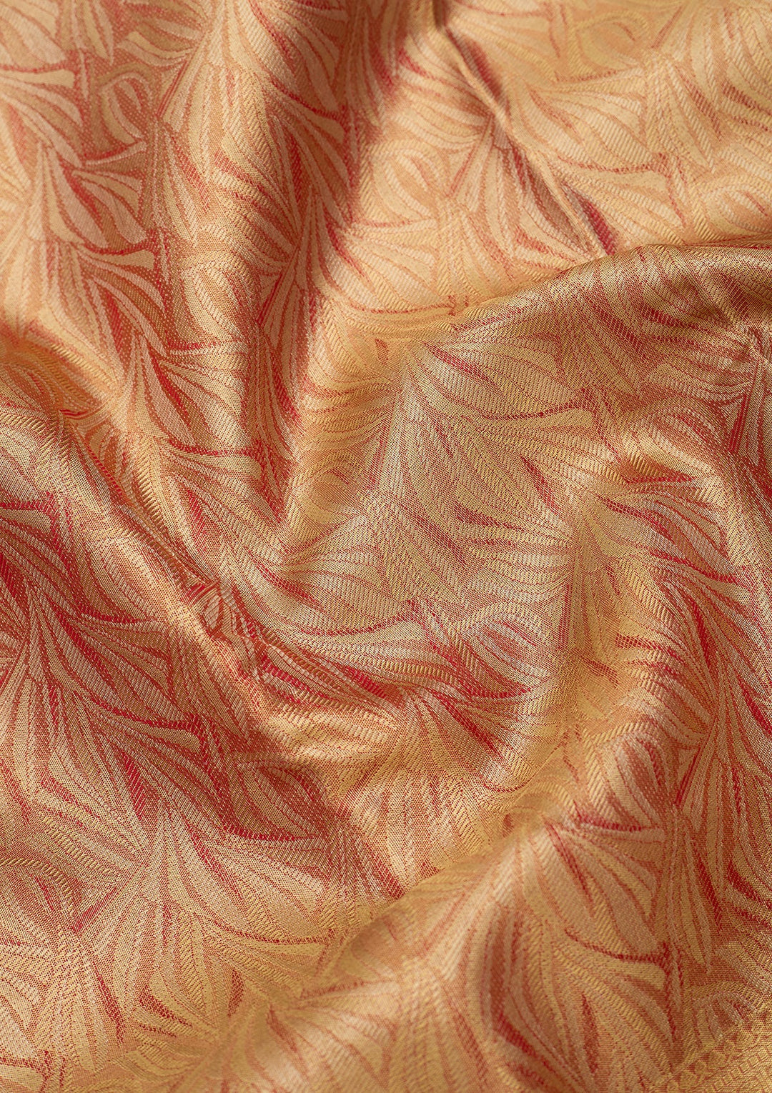 Gold Dharmavaram Pure Silk Saree