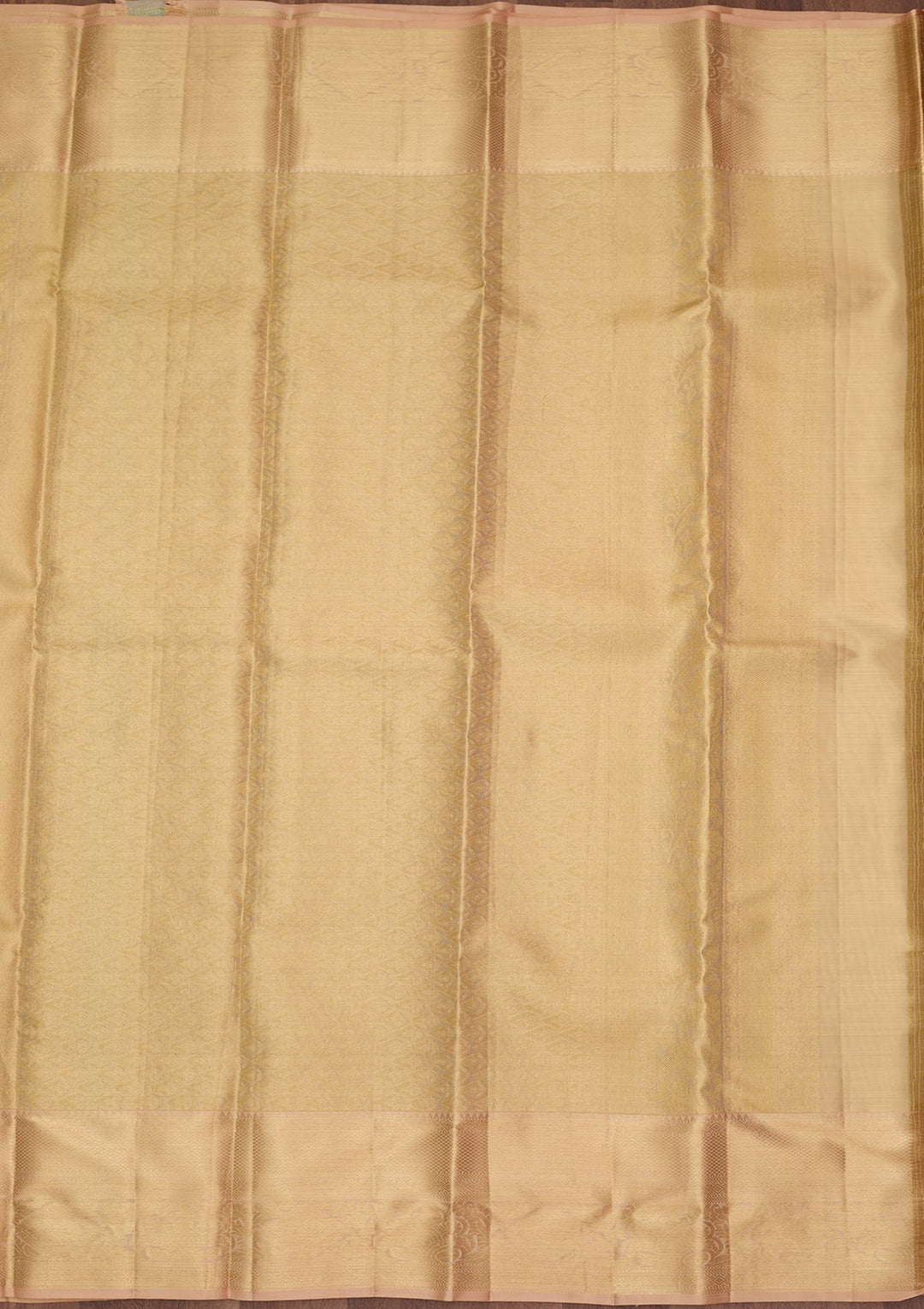 Gold Dharmavaram Pure Silk Saree