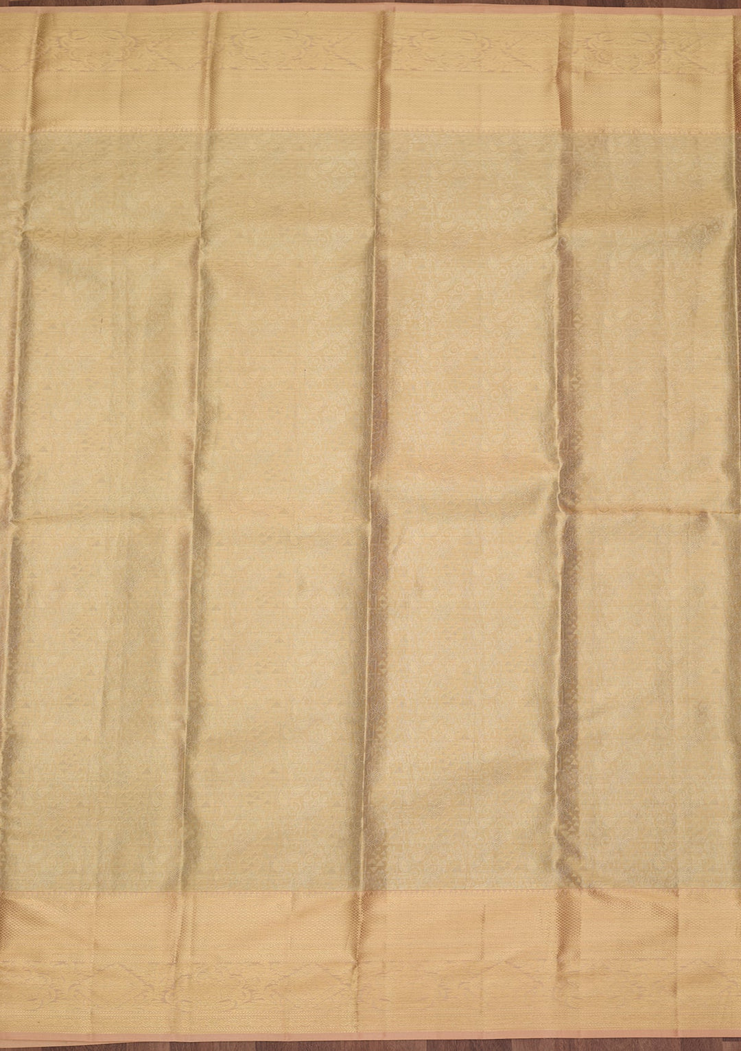Gold Dharmavaram Pure Silk Saree